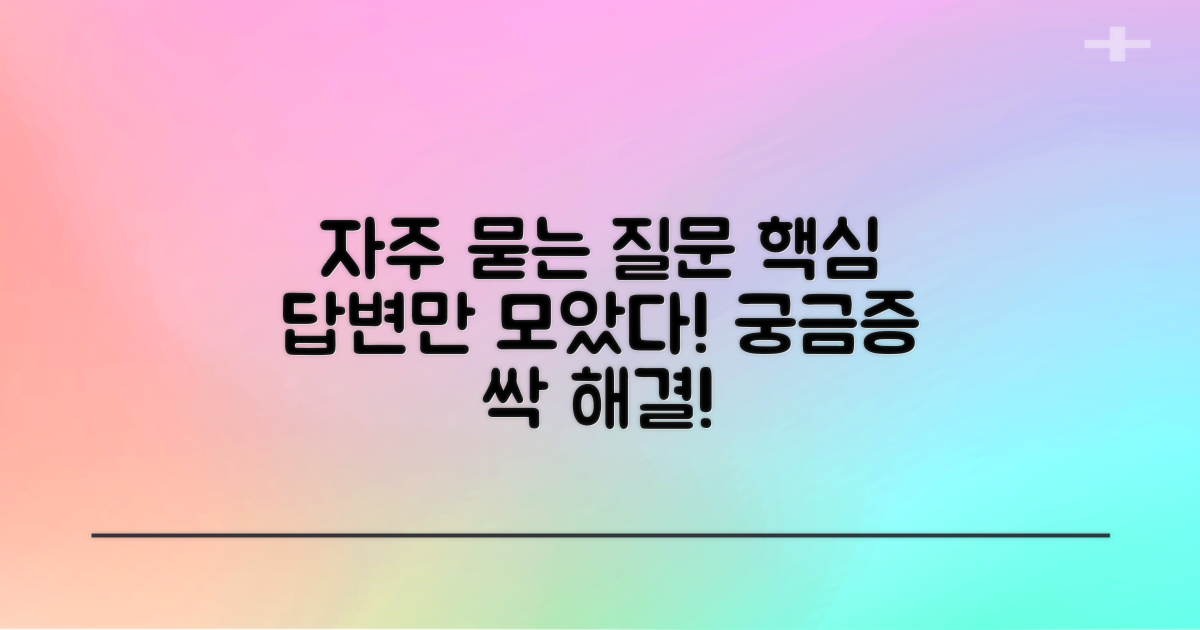 자주 묻는 질문