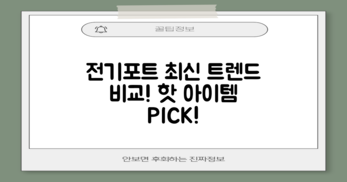 최신 트렌드 전기포트 비교