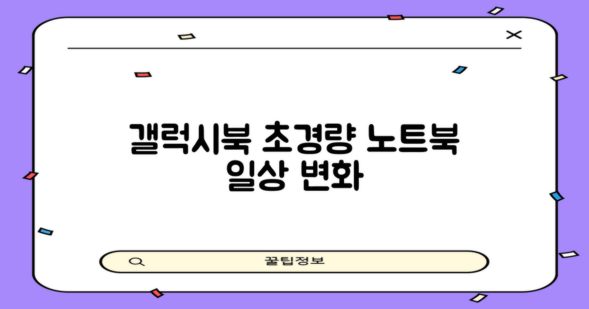 삼성 갤럭시북: 당신의 일상을 바꾸는 초경량 노트북